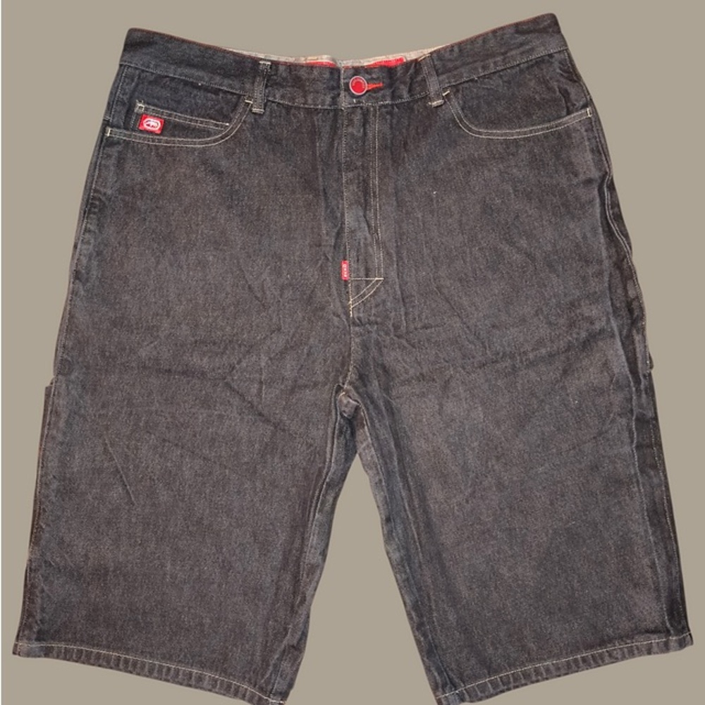 Ecko Unlimited Dark Gray Jean Shorts